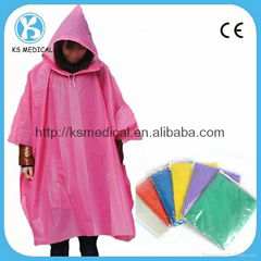 Cheap disposable rain poncho