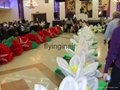 10m Inflatable Wedding Flower Chain for Wedding decoration 3