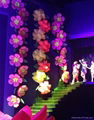 10m Inflatable Flower Chain for Stage and Event decoration