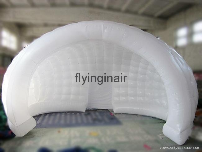 Semicircular Tent Advertising Inflatable Stand with LED Light