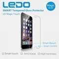 Shenzhen Ledo supply smart touch tempered glass screen protector wholesale 2