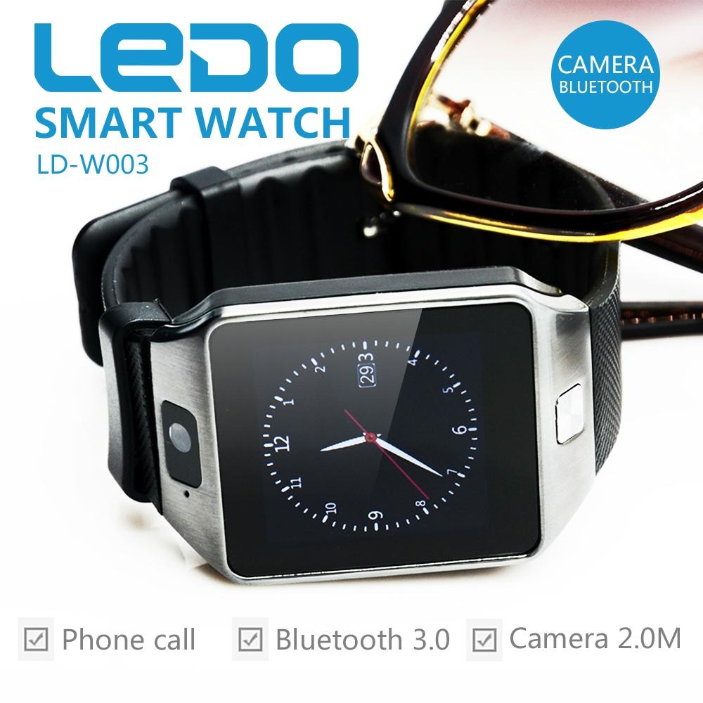 Good price dz09 phone smart watch bluetooth smart watch for iphone 2