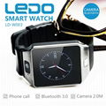 Good price dz09 phone smart watch bluetooth smart watch for iphone 2