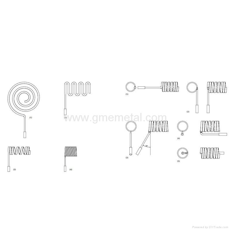 Spring coil heater 5