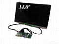 14.0" 1600 x900 TFT LCD Panel with LCD
