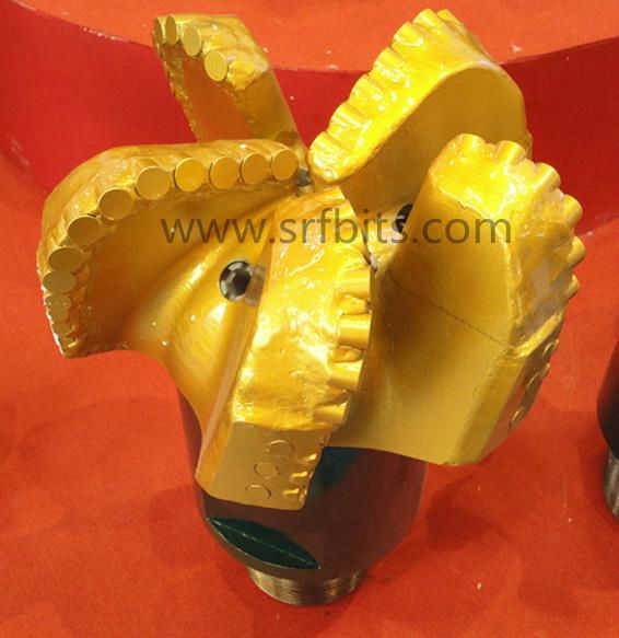 152.4mm 6" five wings blades matrix PDC bit for oil drilling