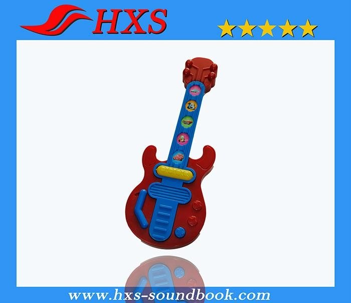 Switch Operated High Quality Hot Kids Toy Guitar 3