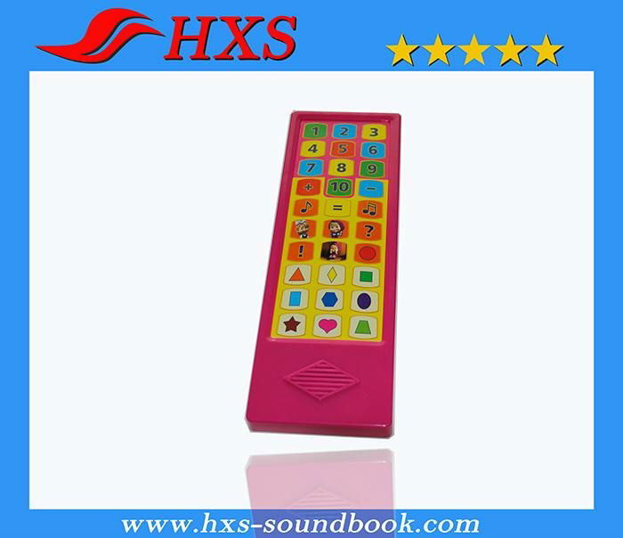 2015 hot selling plastic OEM 33 buttons educational toy