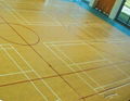 供應實木籃球運動地板  