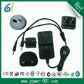 Convertible plug wall adapter charger 5V 2A micro USB power supply charger 1