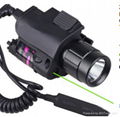 Green Dot Laser Sight W/ Cree Flash