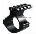 1"/25.4mm Ring Mount 20mm Weaver Rail For Scope Laser Sight Torch Hunting 1