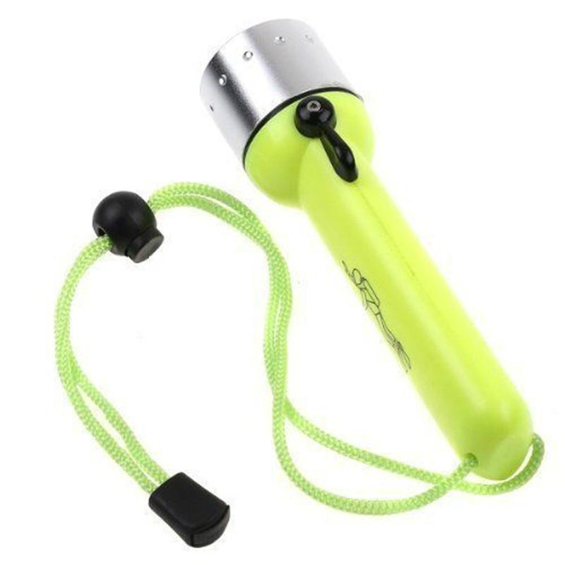 IP68 diving flashlight with waterproof CREE Q5 LED diving light flashlight 3