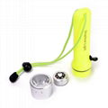 IP68 diving flashlight with waterproof CREE Q5 LED diving light flashlight