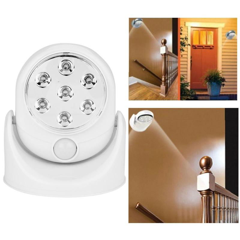 7 LED sensor light infrared Wireless Sensor light night light 3