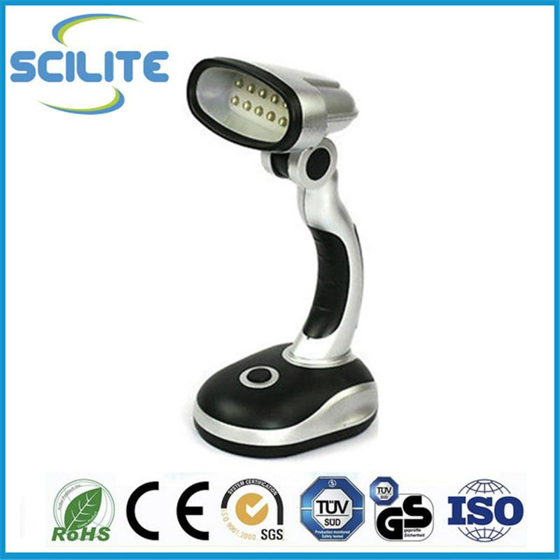 USB and Battery Powered 12 LED Desk Lamp book Light Head Adjustable