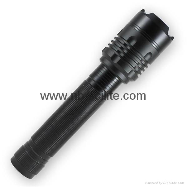 High Power XHP50 LED Flashlight zoom police flashlightsAdjustable Focus Torch 3