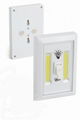 Battery powered SUper bright COB night light switch with magnetic wall lamp 3