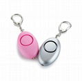 Promotional Personal Alarm system Keychain Personal Alarm with flashlight 1