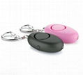 Promotional Personal Alarm system Keychain Personal Alarm with flashlight