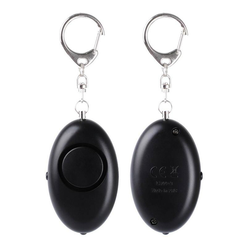 Promotional Personal Alarm system Keychain Personal Alarm with flashlight 4