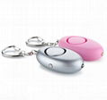 Smart Emergency Personal Alarm with flashlight for Children keychain alarm 2