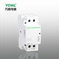 Modular Household Ac Contactor WCT 25A 2P 2NO 220V  with silver contacts 3