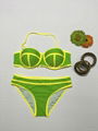 brand new ladies sexy bikini set push up cup fashion design custom made 2