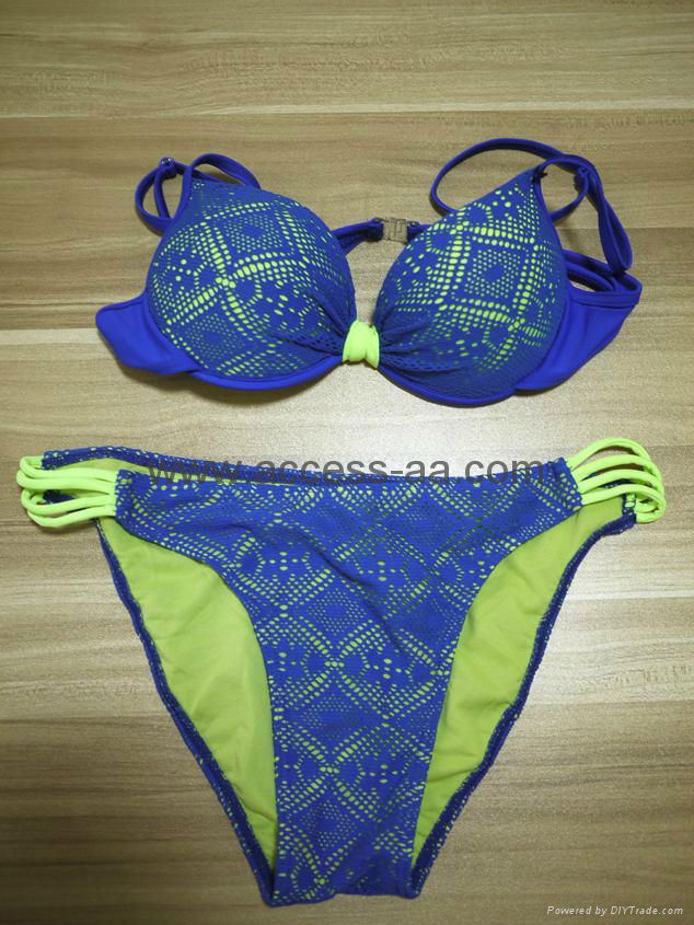 Brand New Ladies Fashion Bikini Hallow Out Push Up Cup 