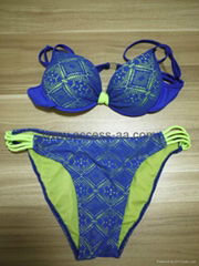 Brand New Ladies Fashion Bikini Hallow Out Push Up Cup