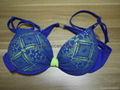 Brand New Ladies Fashion Bikini Hallow Out Push Up Cup  5