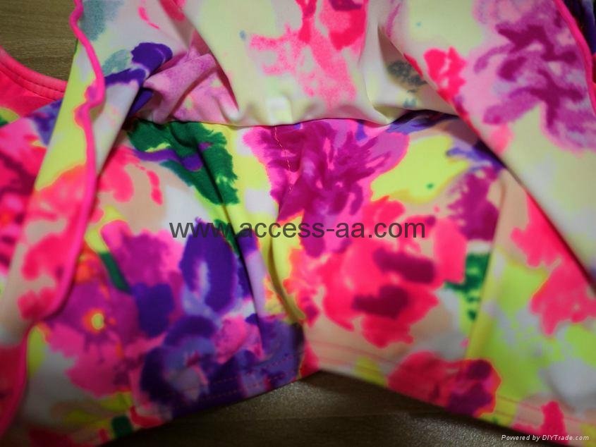 Hot Selling Ladies String Bikini Ruffle Top Sexy Design 3