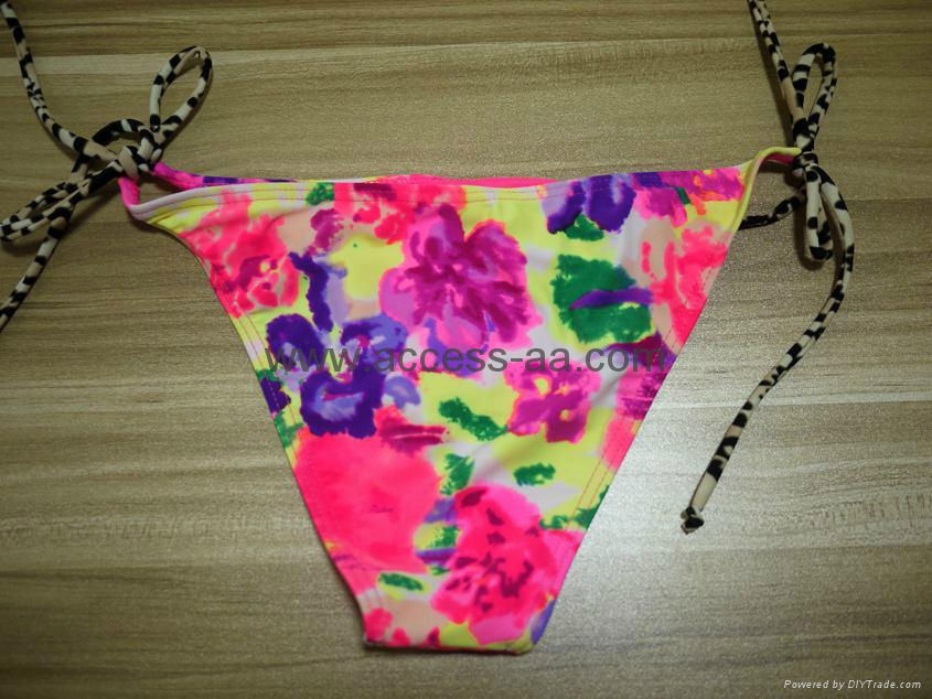 Hot Selling Ladies String Bikini Ruffle Top Sexy Design 5