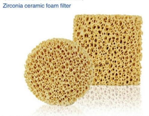 Zirconia Ceramic Foam Filter 2