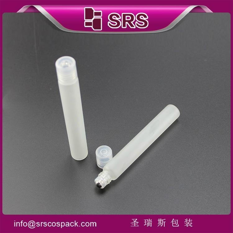 new product 10ml glass bottle roll on glass bottle with steel ball eye care for  3