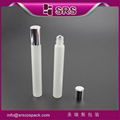 new product 10ml glass bottle roll on glass bottle with steel ball eye care for  1