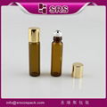 srs new product mini aromatherapy glass roll on bottle with steel ball for massa 4