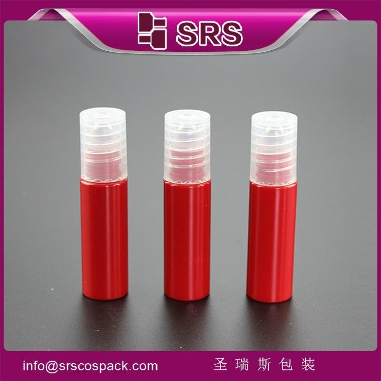 Hot sale PET product 1/3 oz roll-on perfume bottle PET bottle with drum type for 2