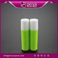 srs new product mini 2ml plastic roll on bottle with steel ball for sample bottl