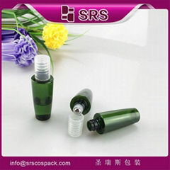 wholesale PETG roll on bottle with pp ball or steel ball and fashion product for