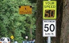 High-qualiy Led Traffic Signs Speed Limit Sign Sheap For Further Traffic Calming