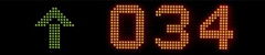 Agape's Car Park Signs Led Road Sign Aluminium 256 Level Automatic