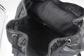 Women's fashion handbags black backpack 4