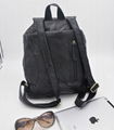 Lady's backpack leather sheep skin handbag 3