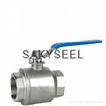 201 304 stainless steel ball valve