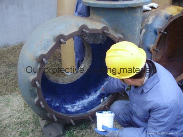 slurry pump anti wear corrosive resistant special protective coatings