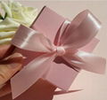 New Pink Candy Boxes With Pink Ribbon Wedding Party Baby Shower Favor Gift Boxes 2