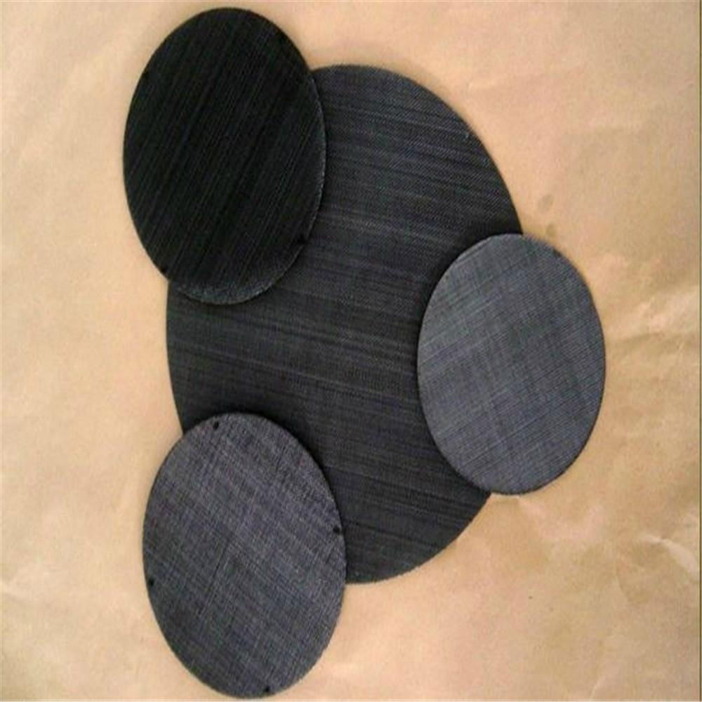  Black Wire Mesh Filter Mesh Disc