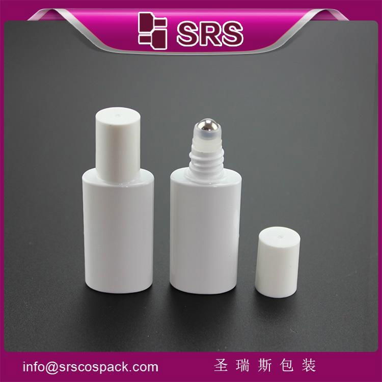 SRS PACKAGING roller ball perfume bottle , transparent 12ml PET roll-on bottle 2