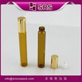 SRS  high quality no leakage 10ml glass roll on bottle for essential oil 4